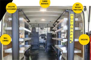 AutoSafe Van Shelving installation Perth