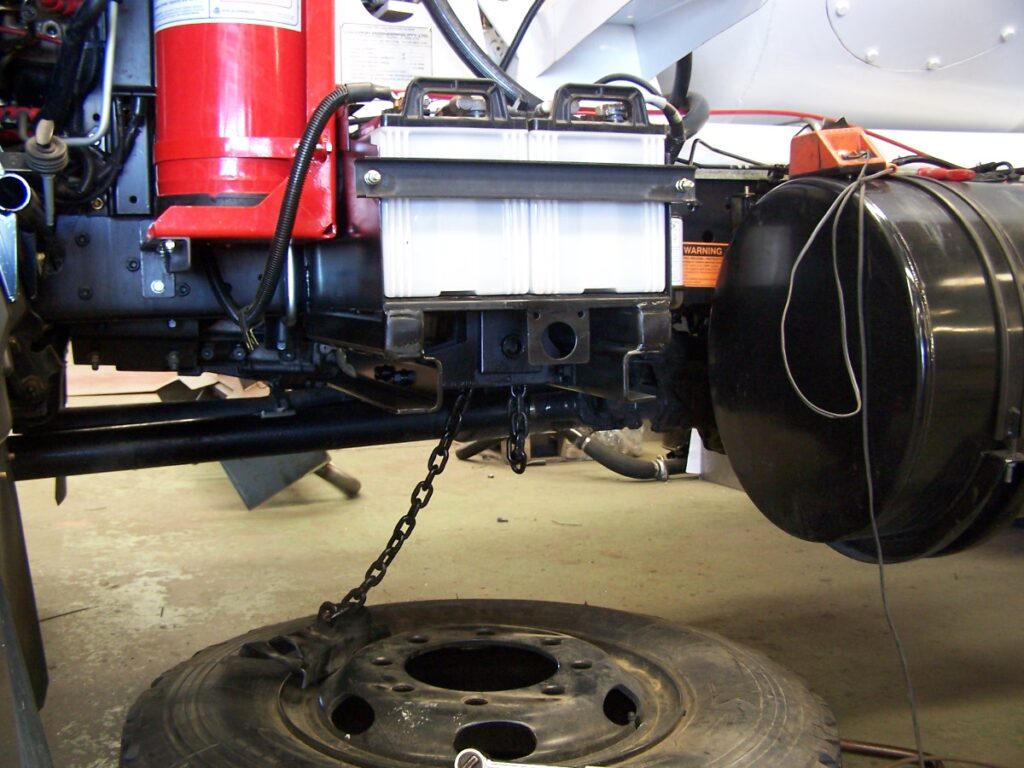 Truck Spare Wheel Carrier fitted to your truck by TL Engineering in Perth WA