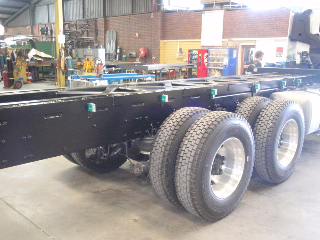 New truck subframe upgrade/modifications by TL Engineering Perth WA