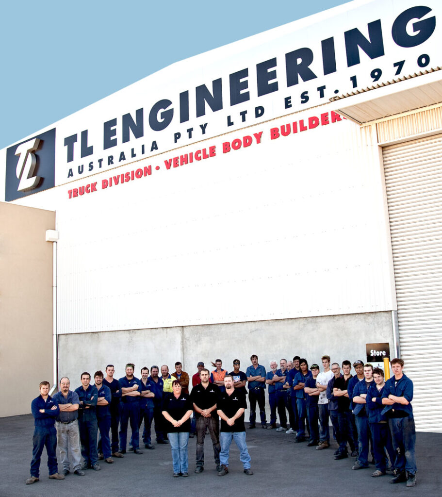 TL Truck engineering company staff Perth Western Australia.