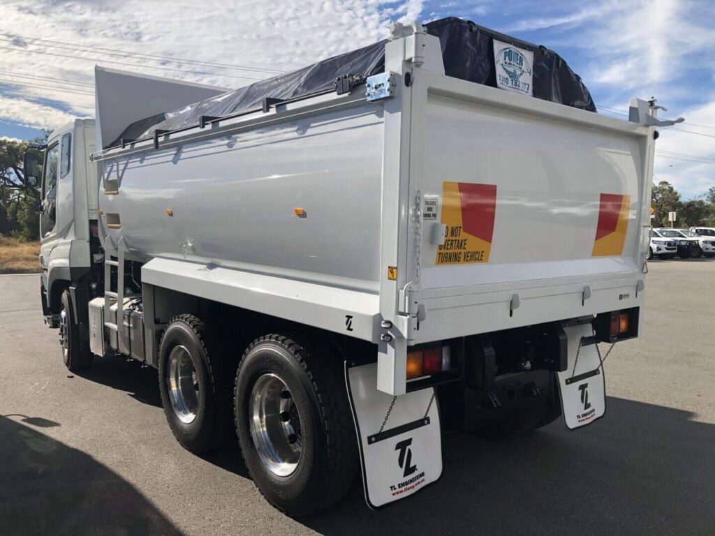 Hardox tipper truck hire